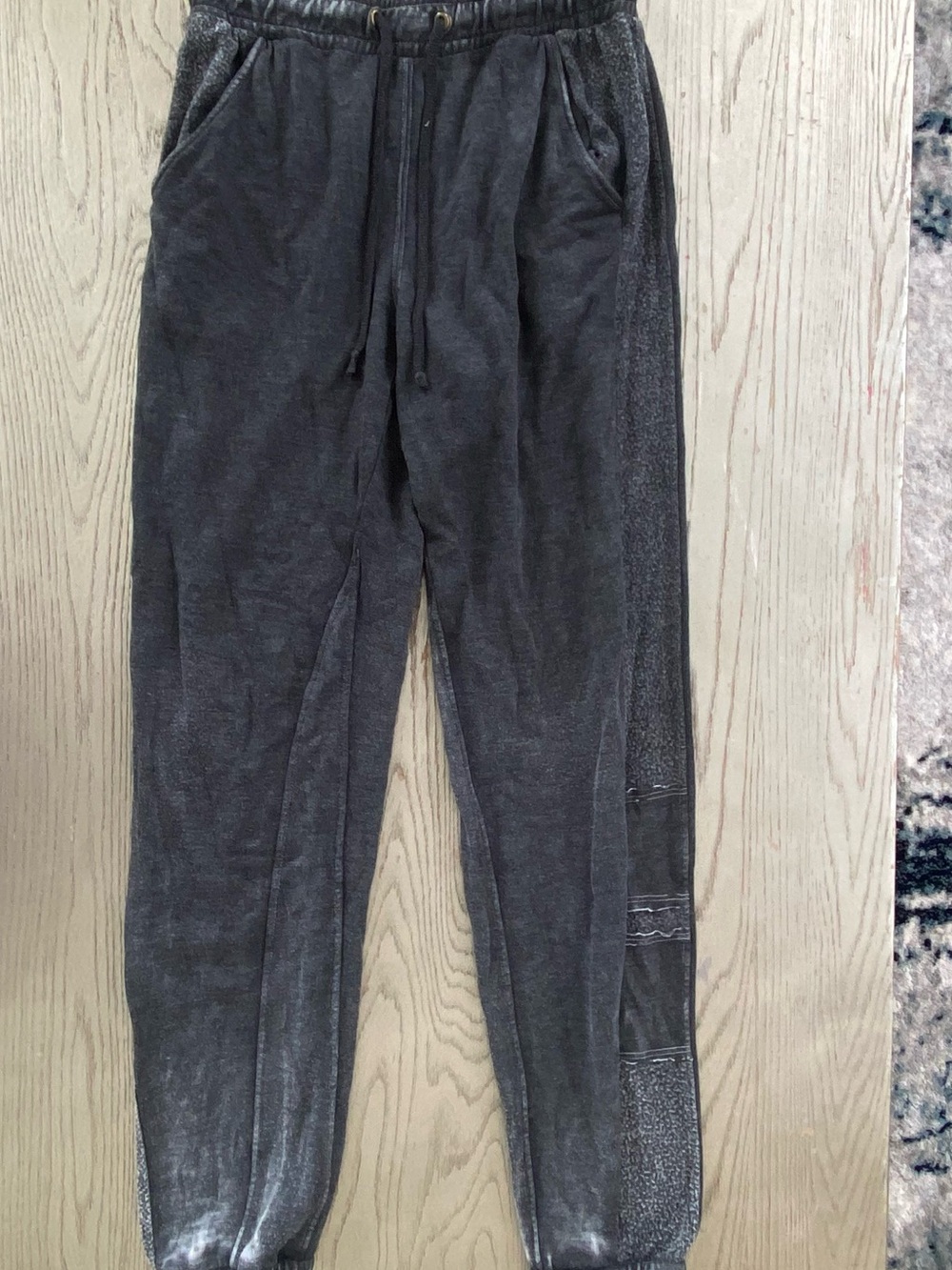 Chaser Dark Charcoal Gray Track Joggers